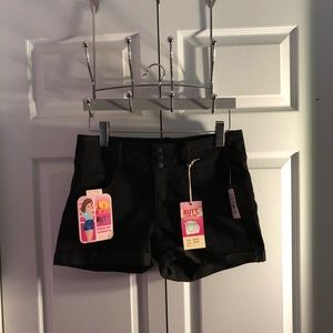 Black “push up” shorts